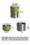 Steel Food Thermos Vacuum Insulated School Work Camping Travel Nutrition Lunch Box 2-Piece Lunch Box Leak-Proof 1.5Lt - 5