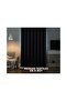 1.Quality Luxury Black Blackout Fund Blackout Curtain-One Piece Without Pleats-Enxboy - 3