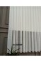 Striped Modern 1/3 Sik Pleated. Tulle Curtain Skirt Is Lead-Free (Thick Pleated) No Ironing Needed Alpine Curtain - 2