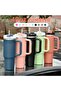Stainless Steel Vacuum Insulated Cup with Straw 40 oz 1.2 Lt - 4
