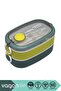 Bento 1300ml Lunchbox New Collection 2 Layer 3 Compartment Stainless Steel Lunch Box Food Container