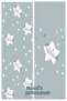 Sweet Star Pattern Printed Children's and Baby's Room Background Curtain with 2 Wings - PRD-13 - 3