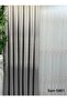 SUN FT632121 GRAY V-5401 1/3 BLANK PLEATED PHONE CURTAIN APM - 3