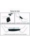 Towel with Silicone Case Microfiber Quick Drying Camping Bag Kitchen Accessory Portable - 5
