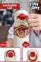 600 ml Diller Single Lid Efficient Medicine Headache with Straw / Portepee Carrying Cup & Metal Thermos - 5
