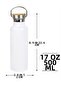 500 mL Coffee, Hot Water Thermos – Thermos Mug - Stainless Steel, Cup Thermos - 6