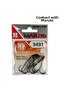 9491 Maru-Kaizu Straight Fishing Hook Black Nickel-No:15 - 2