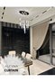 Taçvizon Color Iron-Free Mesh Tulle Curtain with Normal Pleats - 7