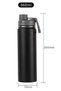 Green Double Layer Stainless Steel Thermos 660ml - 5