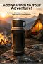 2 Liter Double Layer Vacuum Steel Thermos – Keeps Hot & Cold for 48 Hours – Camping, Office, Travel - 4