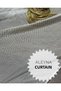 Taçvizon Color Iron-Free Mesh Tulle Curtain with Normal Pleats - 6