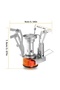 Ultralight Portable Camping Stove with Carrying Case - 4