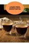 2Pcs Hope Xing Double-Walled Glass Coffee Mug Bpa Free Glass Oval-Shaped for Latte, Tea, Espresso 220ml