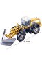 Toy Snow Plow with Metal Head - Friction Powered Moving Snow Shovel Construction Vehicle - 3