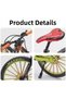 1:10 Scale Metal Mountain Bike Model - Collectible Toy Bicycle with Movable Suspension - 4