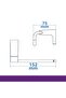 Coverless Toilet Paper Holder Matte Black A.1707.Ms - 3