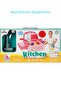 Blue Kitchen Sink Play Set – Toy Kitchen Set with Accessories