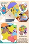 Shaped Eva Adhesive Letter 100 Pieces 1 Pack Self-Adhesive Eva Sticker Preschool Daycare Kindergarten - 2