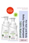 100% Natural Organic Baby Foam Shampoo Hair Body Lavender Preventing Hostitis Newborn 200 ml