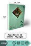New Collection Panda 3D Layered Illustration Art Design Dotted Notebook 60 Sheets 21.5X14.5Cm - 5