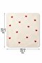 Heart Embroidered Welsoft 90*100 cm Baby Blanket - 3