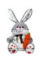 80 cm Best Friend Plush Rabbit for Children with Carrot in Hand - 7