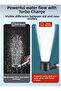 4 pieces of spare filter, water-saving and anti-limescale feature massage shower head. - 5