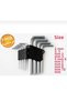 Steel 9-Piece Long Allen Wrench Set (2.0mm 2.5mm 3.0mm 3.5mm 4.0mm 5.0mm 6.0mm 8.0mm 10.0mm)