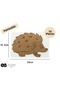 Hedgehog Wooden Painting Preschool Activity Set of 10