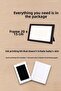 Baby Hand and Footprint Set Memory Frame, Inkless Non-Contact Printing Kit and Newborn Gift - 2