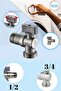 Mini Laundry Faucet Washing Machine & Dishwasher Faucet (1 Pc) 2 Years - 2