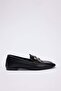 Siyah Toka Detaylı Kadın Loafer TAKSS26LA00009 - 6