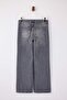 Trendyolmilla Wardrope Essentials Gri Düşük Bel 100% Pamuk Wide Leg Geniş Paça Jeans TWOSS26JE00131 - 6