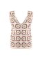 Etnik Modelli Premium Ajurlu Triko V Yaka Plaj Bluz TBESS26BZ00006 - 5