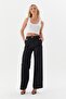 Tan Stitched Slim Trousers White - 4