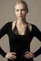 Dedza Women's Soft Textured Tie-Up Lace Long Sleeve Top & Blouse & Gothic Y2K - Black - 5