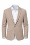 Men's Slim Fit Single Button Blazer Jacket – Mink Color, Stylish and Modern Cut - 4
