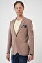Men's C 679 Slim Fit Beige Sports Jacket