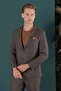 Men's C 658 Slim Fit Brown Sports Jacket - 6