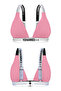 Yohannesclub, Women's Elastic Strap Bra, 4-Pack, Extra Soft Cotton Fabric - 8