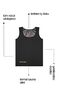 Thermal Sauna Athlete Sweat Vest Slimming Vest Belly Waist Melting Tightening Corset for Women Men - 7