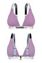 Yohannesclub, Women's Elastic Strap Bra, 4-Pack, Extra Soft Cotton Fabric - 6