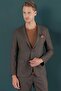 Men's C 658 Slim Fit Brown Sports Jacket - 7