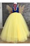 Snow White Costume with Tarlatan Cloak and Crown Gift - 4