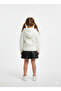 Zippered Hooded Children's Plush Soft Cardigan - 3