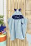 Poncho Children's Bathrobe Hooded (3-8 Years Old) Inner-outer Surface 100% Cotton Baby Boy Hero Superhero - 5