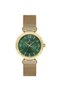 Dk.1.13966-4 Stoned Design Wicker Cord Metal Case 3 Atm Water Resistant Gold Color Kadı - 2