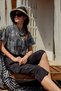 Front Covered Parachute Short Sleeve Semi-Closed Swimsuit Nurel R2604 - 3