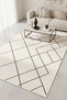 Digital Printing Washable Non-Slip Base Beige Living Room Carpet Kitchen Carpet Runner