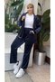 Women's Plus Size Velvet Tracksuit Set 24606 - 6